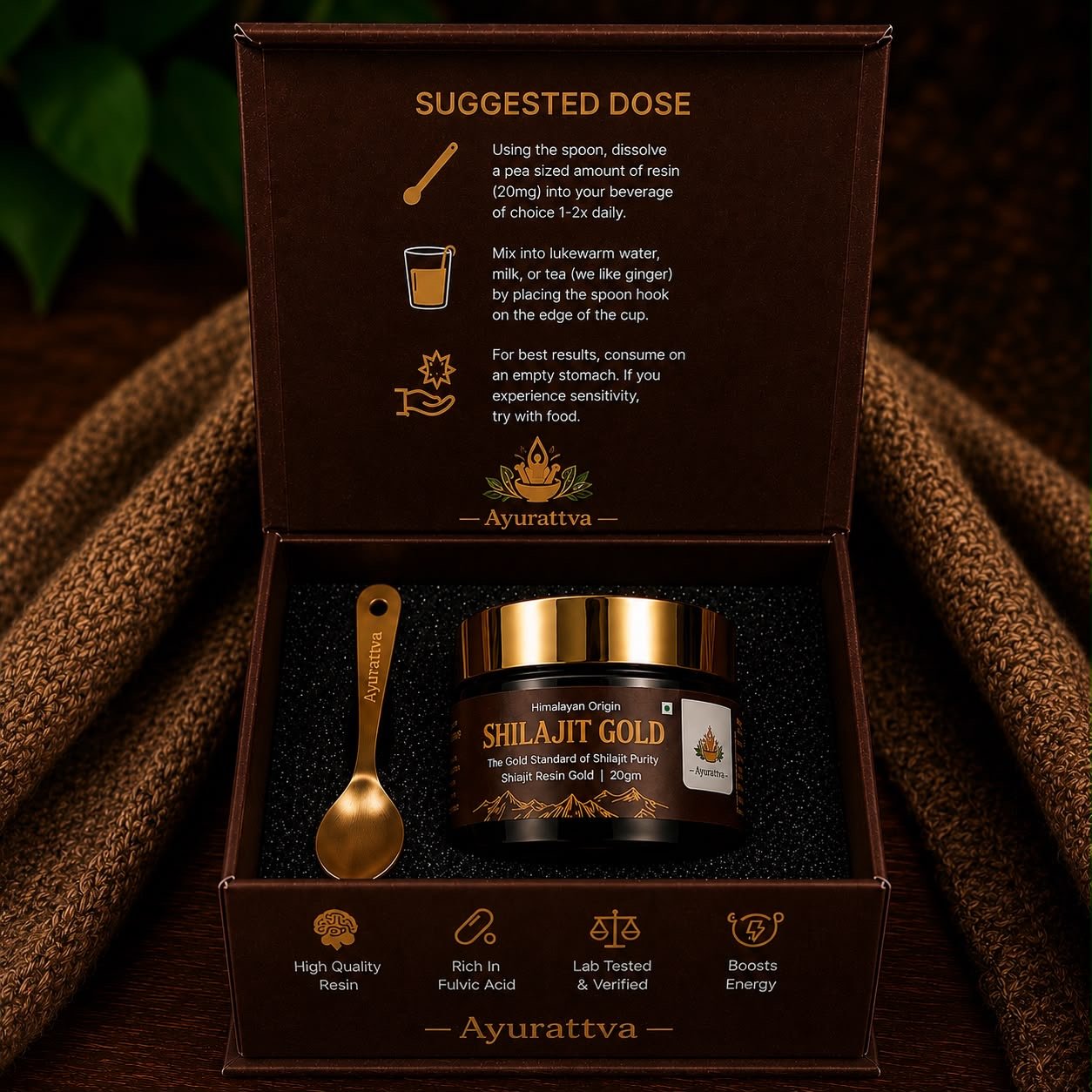 Shilajit Gold Resin
